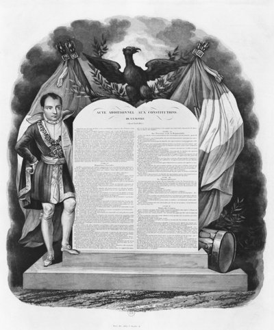 Acte additionnel du 22 avril 1815 aux Constitutions de l